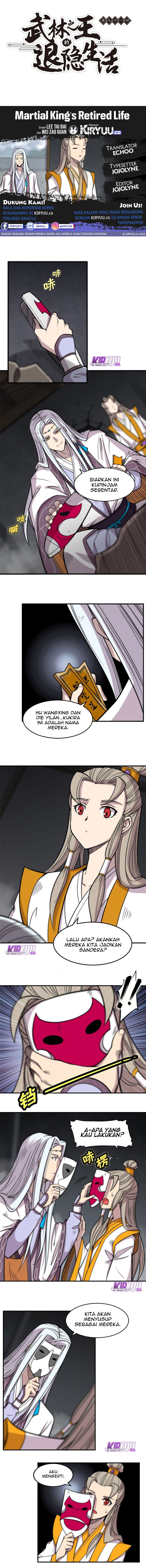 Martial King’s Retired Life Chapter 97 Bahasa Indonesia